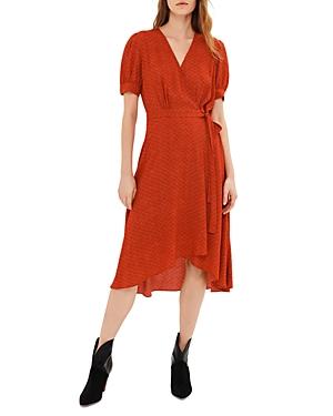 Ba & Sh Valy Printed Wrap Dress