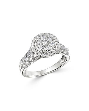 Bloomingdale's Diamond Cluster Ring In 14k White Gold - 100% Exclusive