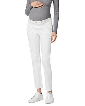 Joe's Jeans Maternity The Lara Ankle Cigarette Jeans In White