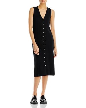 Atm Anthony Thomas Melillo Lightweight Wool Ribbed Dress