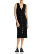 Atm Anthony Thomas Melillo Lightweight Wool Ribbed Dress