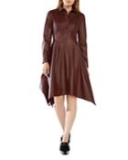 Bcbgmaxazria Beatryce Faux Leather Dress - 100% Bloomingdale's Exclusive