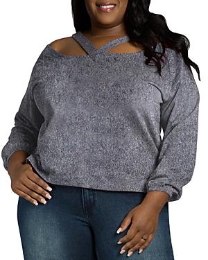 Standards & Practices Poetic Justice Della Off Shoulder Top