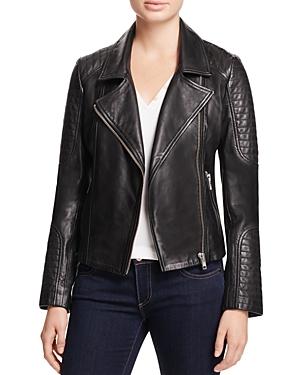 Bb Dakota Heely Leather Moto Jacket