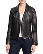 Bb Dakota Heely Leather Moto Jacket