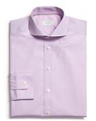 Eton Of Sweden Fine Stripe Button Down Dress Shirt - Slim Fit