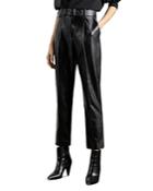 Ted Baker Pleather Belted Trousers