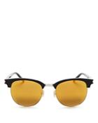 Saint Laurent Surf Mirrored Wayfarer Sunglasses, 52mm