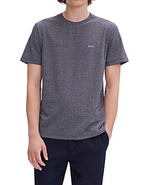 A.p.c. Guillermo Linen Blend Stripe Tee