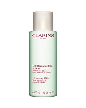 Clarins Cleansing Milk With Alpine Herbs For Dry Or Normal Skin 14 Oz.