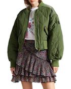 Ted Baker Aelexis Quilted Bomber Jacket