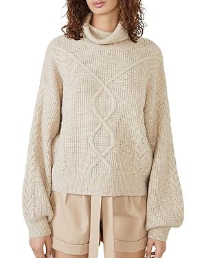Bardot Maya Cable Knit Sweater