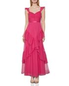 Bcbgmaxazria Rulled Tulle Gown