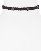 Rebecca Minkoff Leather And Stone Choker Necklace, 11