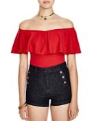 Free People Tula Off The Shoulder Top