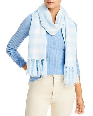 Aqua Buffalo Plaid Scarf - 100% Exclusive