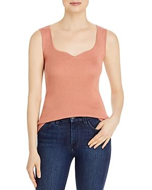T Tahari Square Neck Tank Top