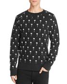 Wesc Marvin Palm Trees Embroidered Sweatshirt