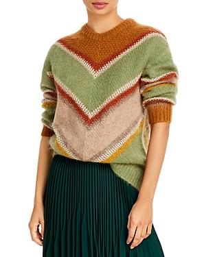 Gerard Darel Lessy Color Blocked Sweater