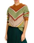 Gerard Darel Lessy Color Blocked Sweater