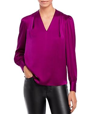 Milly Iris Tie Stretch Top
