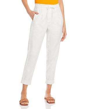 Alice And Olivia Liliana Pleated Waist Drawstring Pants