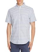 Sovereign Code Side Line Striped Regular Fit Button Down Shirt