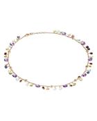 Marco Bicego 18k Yellow Gold Paradise Amethyst & Mixed Gemstone Necklace, 16.5