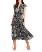 Bb Dakota Mix Degrees Midi Dress
