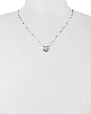Majorica Halo Simulated Pearl Necklace, 16