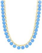 Sparkling Sage Stone Collage Statement Necklace - Compare At $117