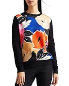 Ted Baker Payzlee Woven Front Sweater