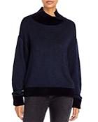 3.1 Phillip Lim Lurex Color Blocked Sweater