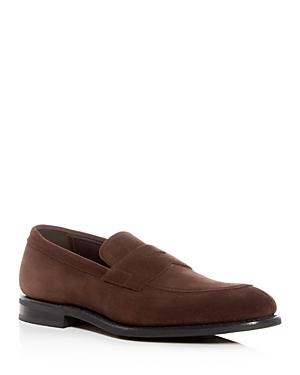 Church's Men's Parham Suede Apron-toe Penny Loafers