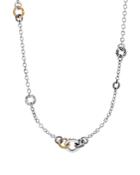 John Hardy 18k Yellow Gold And Sterling Silver Classic Chain Hammered Link Sautoir Necklace, 36