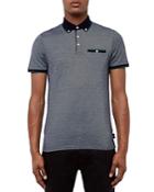 Ted Baker Striped Regular Fit Polo