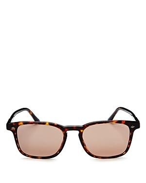 Giorgio Armani Square Keyhole Sunglasses, 53mm