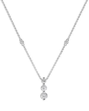 Bloomingdale's Diamond Drop Pendant Necklace In 14k White Gold, 0.60 Ct. T.w. - 100% Exclusive