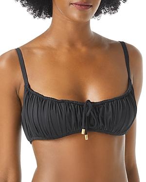 Vince Camuto Ruched Bikini Top