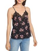 1.state Wildflower Lace-trim Camisole Top