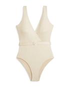 Onia Michelle Belted One-piece Swimsuit