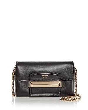 Jimmy Choo Carolina Leather Shoulder Bag