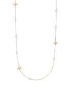 Tory Burch Kira Delicate Pearl Long Station Necklace, 38