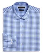 The Men's Store At Bloomingdale's Small Plaid Check Slim Fit Dress Shirt - 100% Exclusive