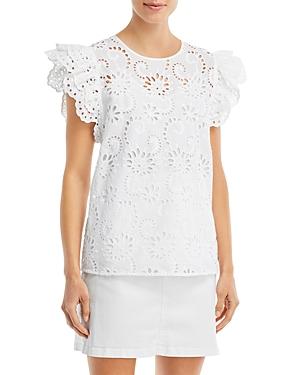 Boss Iembra Eyelet Blouse