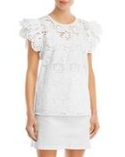 Boss Iembra Eyelet Blouse