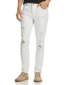 Hudson Sartor Slim Fit Jeans In Slash White