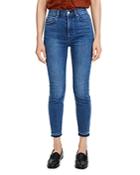 7 For All Mankind High Rise Ankle Skinny Jeans In Harbor
