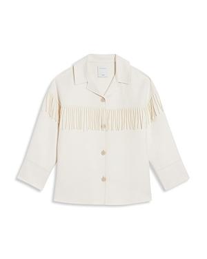 Sandro Brandon Fringed Jacket