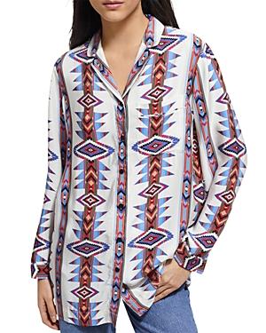 The Kooples Geometric Print Shirt